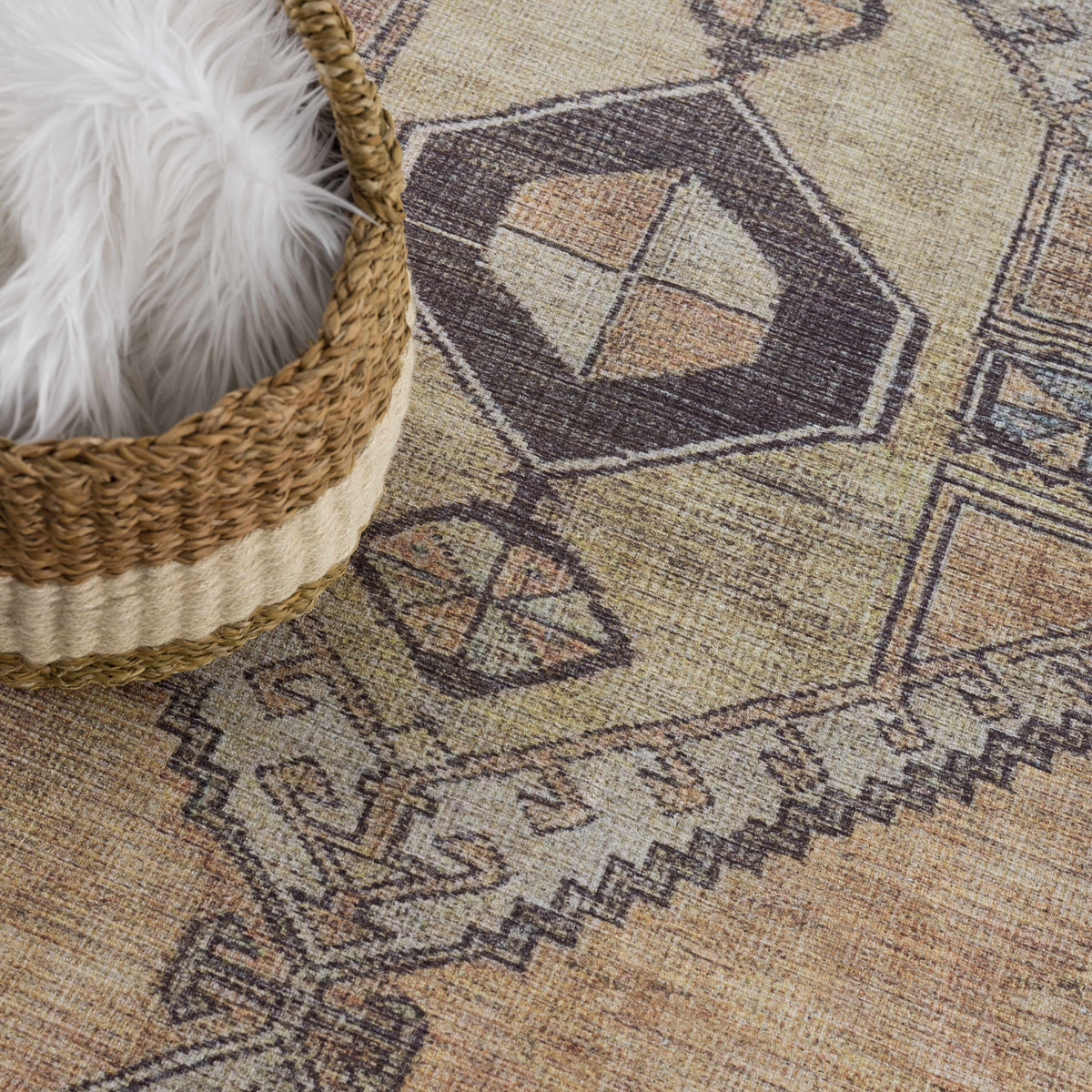 Medinah Washable Area Rug