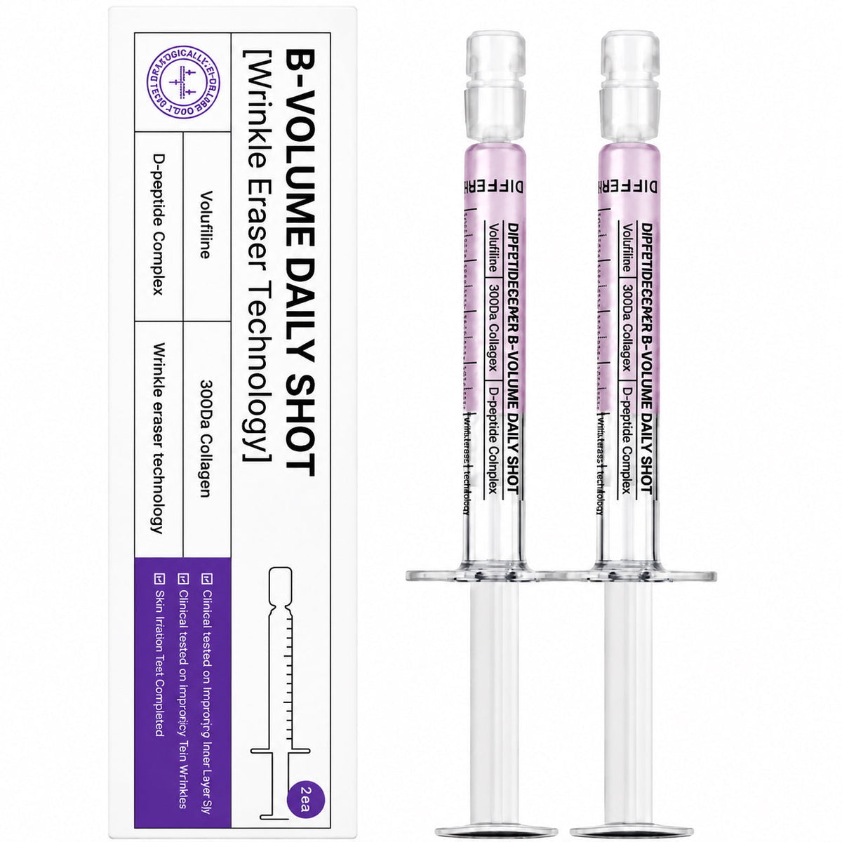 DIFFER&DEEPER B-Volume Daily Shot (2.5ml x 2)