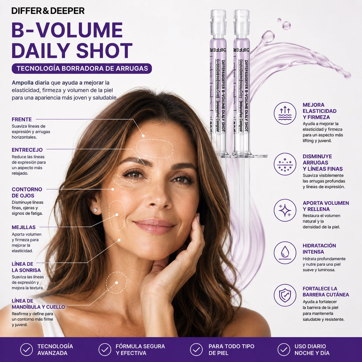 DIFFER&DEEPER B-Volume Daily Shot (2.5ml x 2)