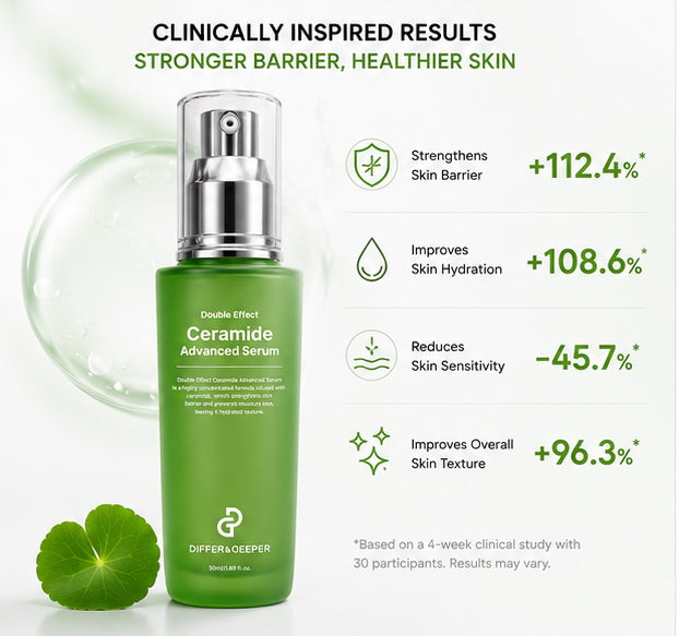 DIFFER&DEEPER Double Effect Ceramide Advanced Serum (50ml)