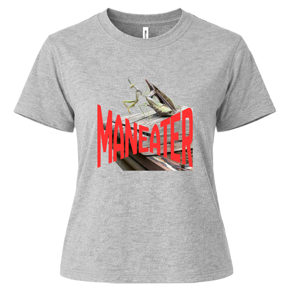 MANEATER Womens Heavyweight Short Sleeve Tee