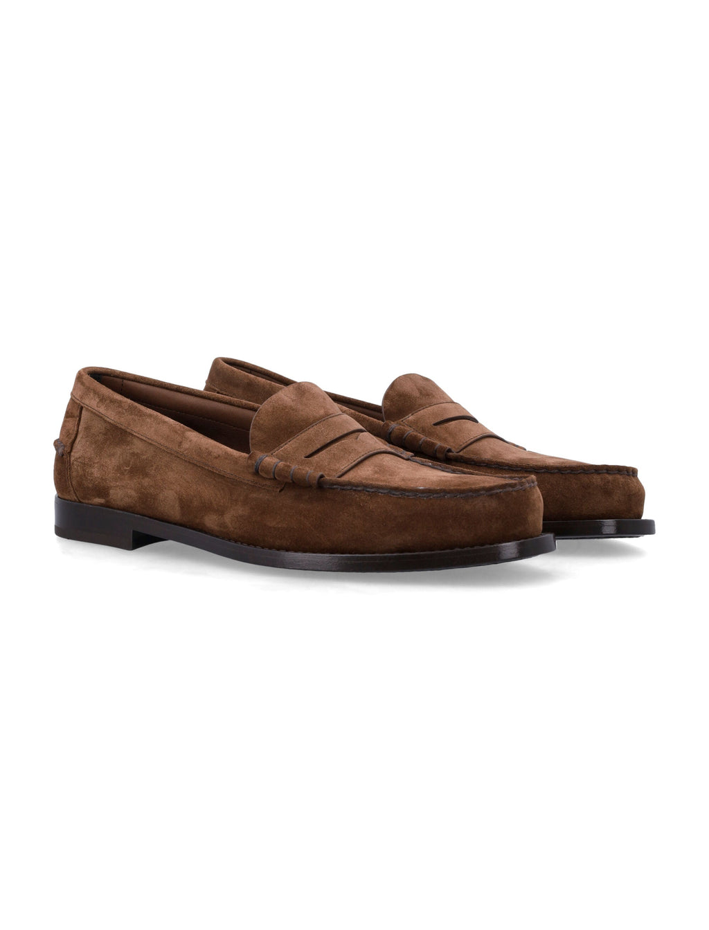 CHURCH'S Rowley Suede Leather Loafers