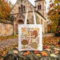 Fall Blessings Tote Bag, Autumn Christian Faith Gift Shopper