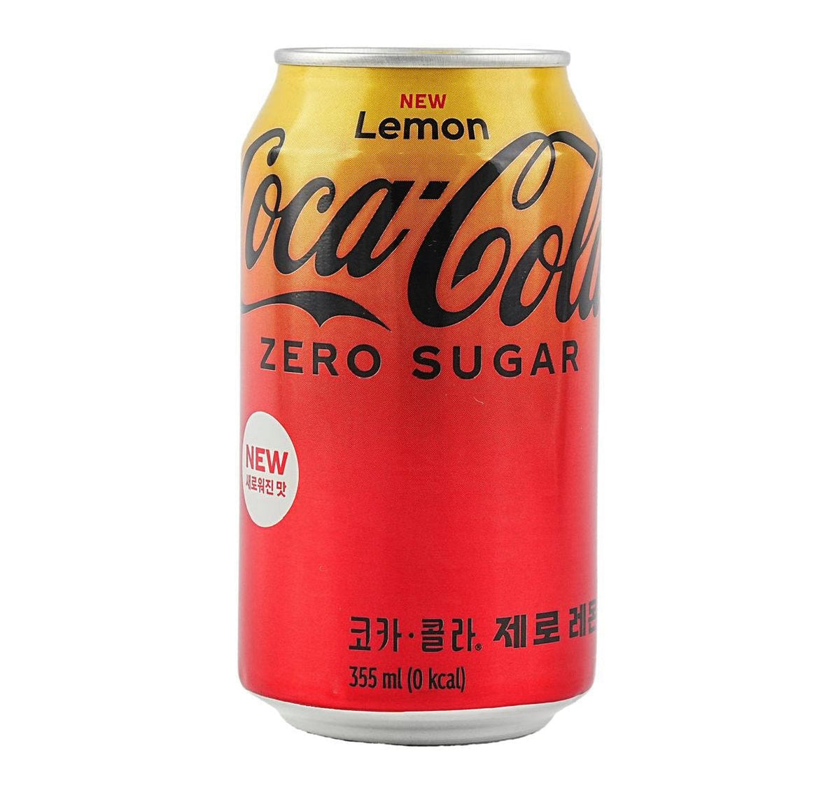 Coca Cola Lemon Zero Sugar (355mL) (Korea) 6-Pack