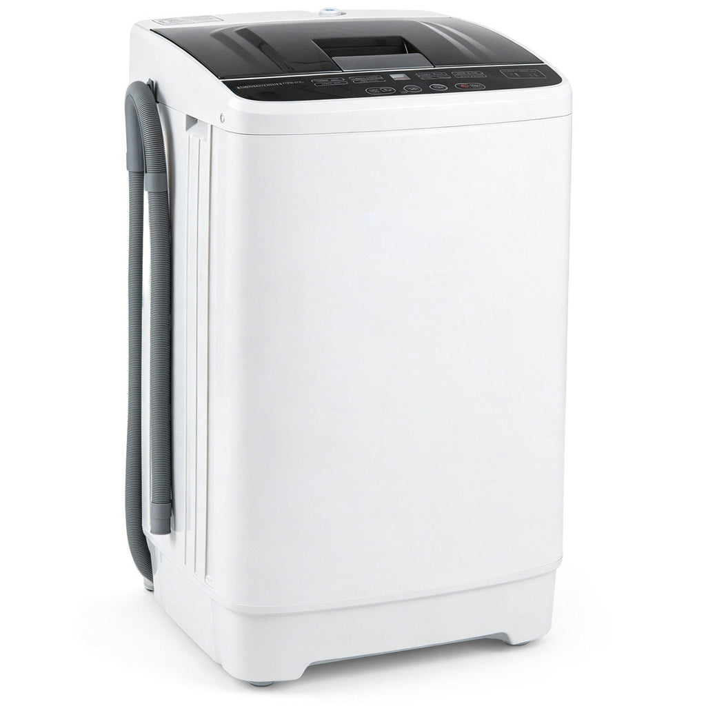 Automatic Washing Machine 7.7 lbs with 8 Programs & Drain Pump