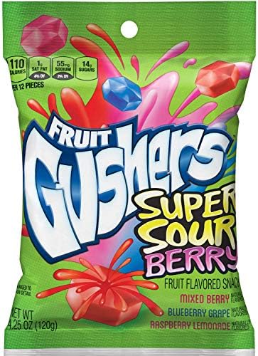 GUSHERS Super Sour  8 pack