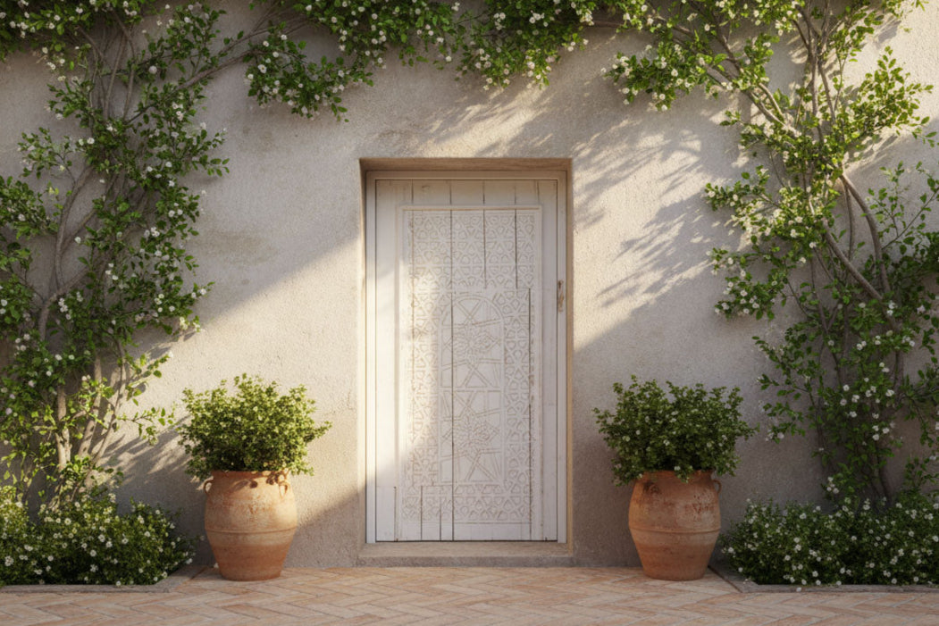 The Casablanca Gate, Antique Moroccan Entrance Door