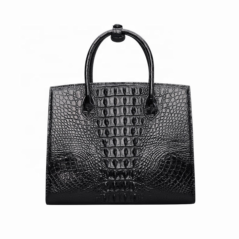 DON JOHN Crocodile Handbag Women's