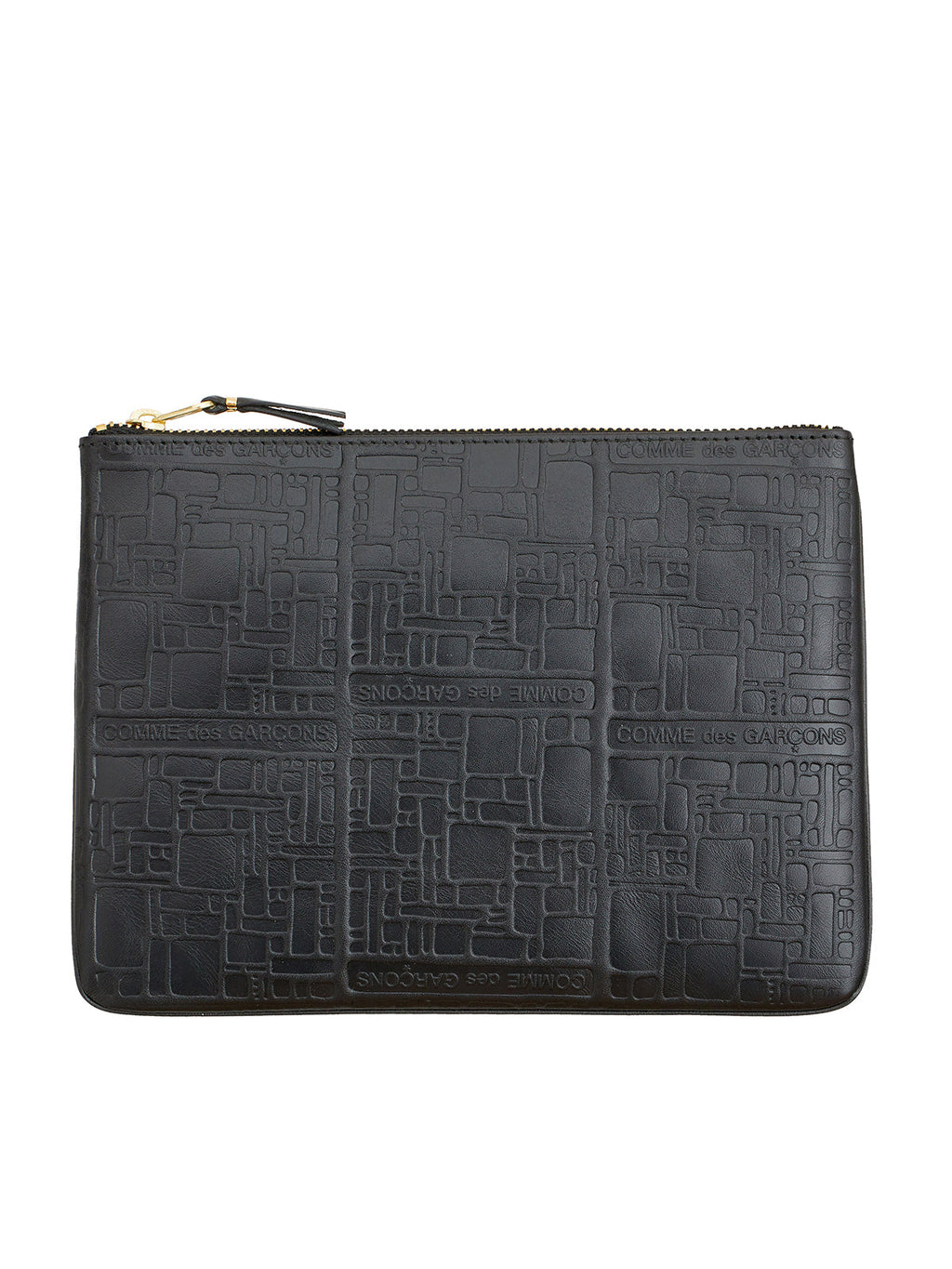 COMME DES GARÇONS WALLET Mini Busta Wallet with Zip Closure
