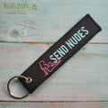 Ride More Motorcycle Keychain
