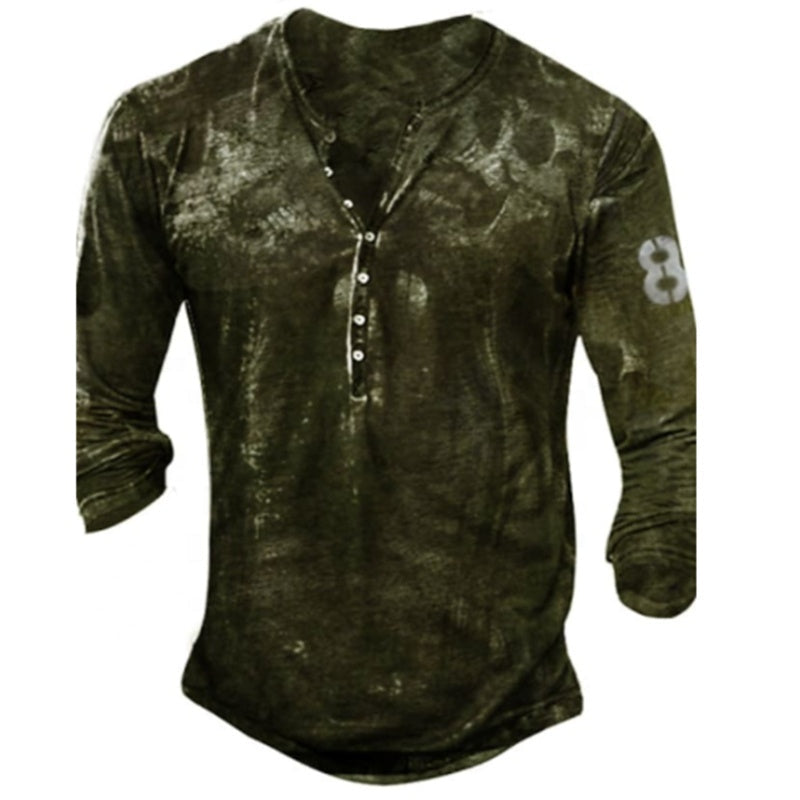 Cotton Long Sleeve T-shirts Men's