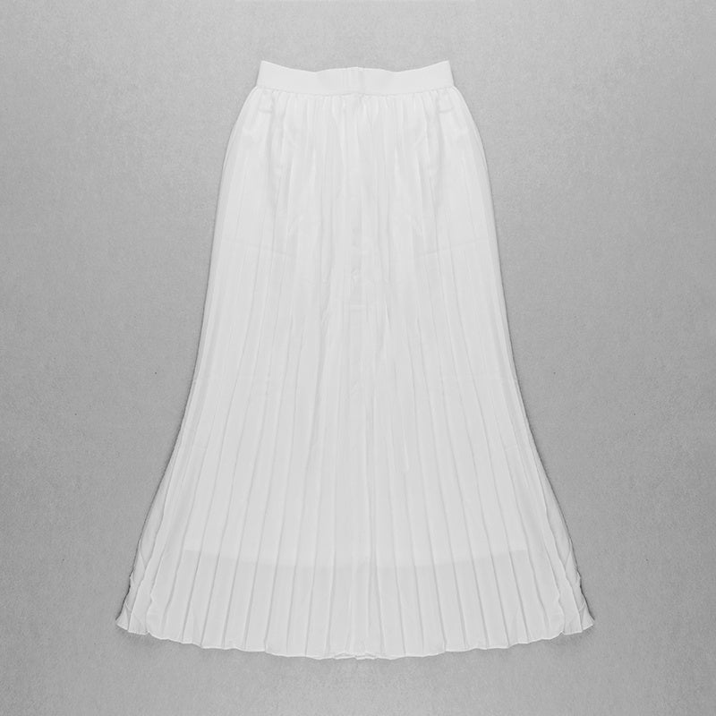 C2247 Backless sleeveless O-neck pleated Women's  Dress