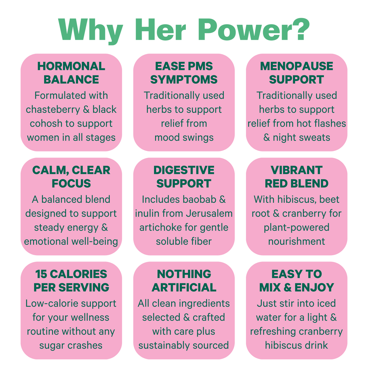 Her Power Superfood Drink Mix