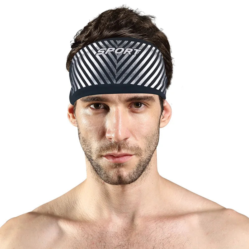 Moisture Wicking Headband for Cycling
