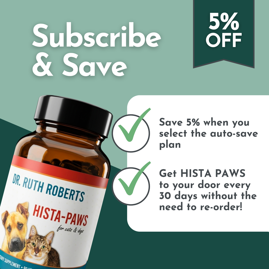 PRE-ORDER Hista Paws with Quercetin for Dogs and Cats