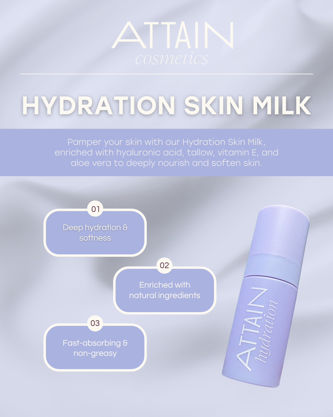 Attain Hydration Skin Milk