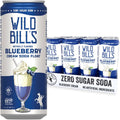 Wild Bill’s Zero Sugar Blueberry Cream Soda Float (12oz) 12-Pack