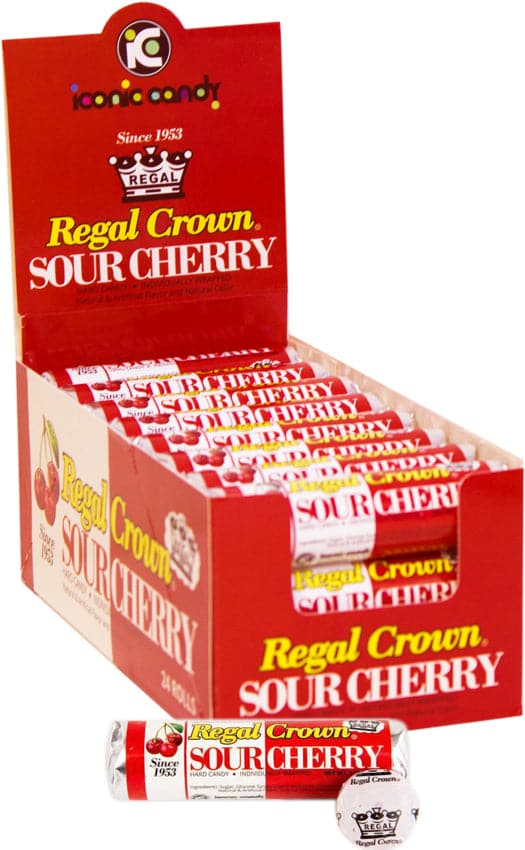 Regal Crown Sour Cherry Roll (28.7g) 24ct