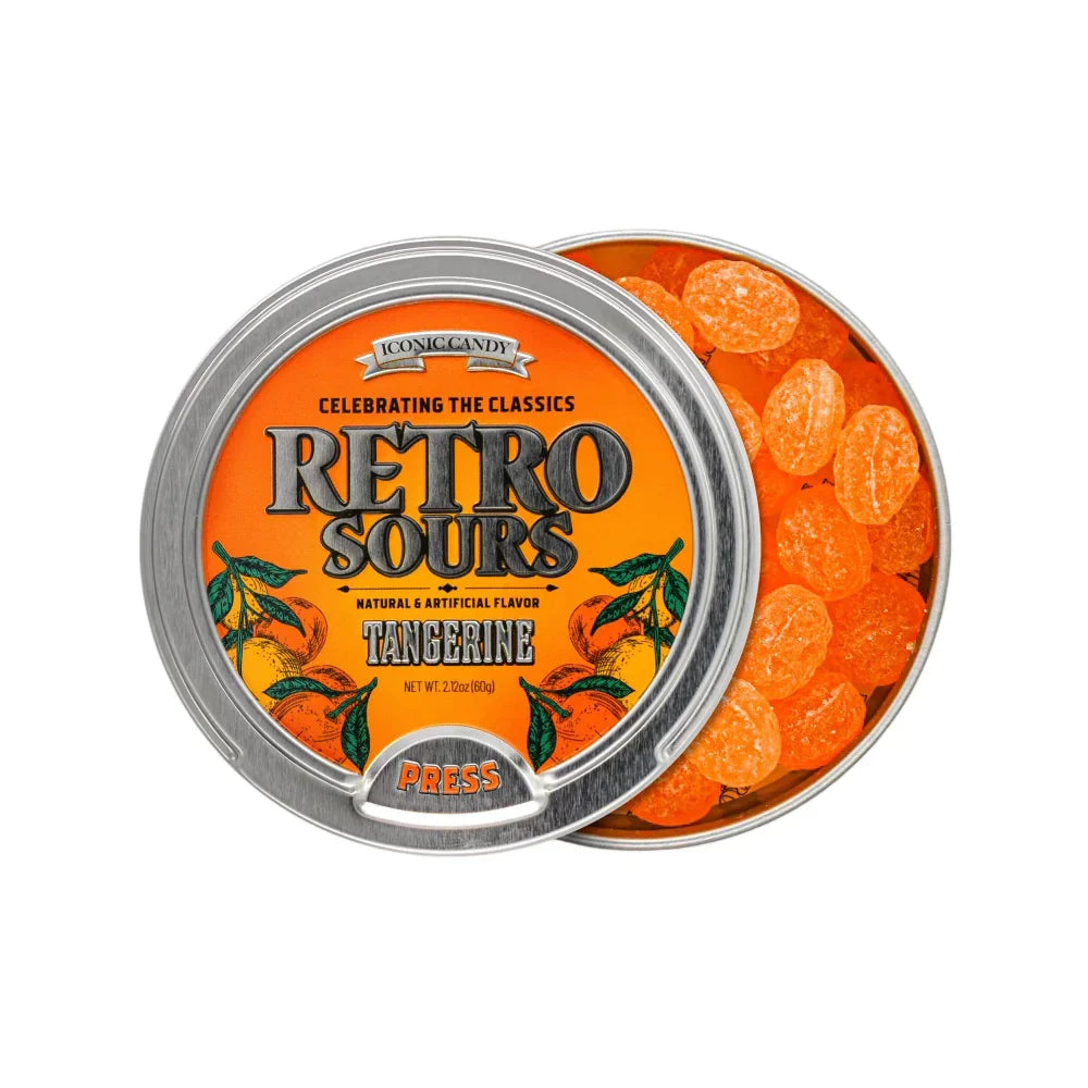 Retro Sours Tangerine (60g) 8-count