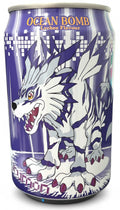 Ocean Bomb Lychee Flavor Garurumon (330ml) (China) 6ct