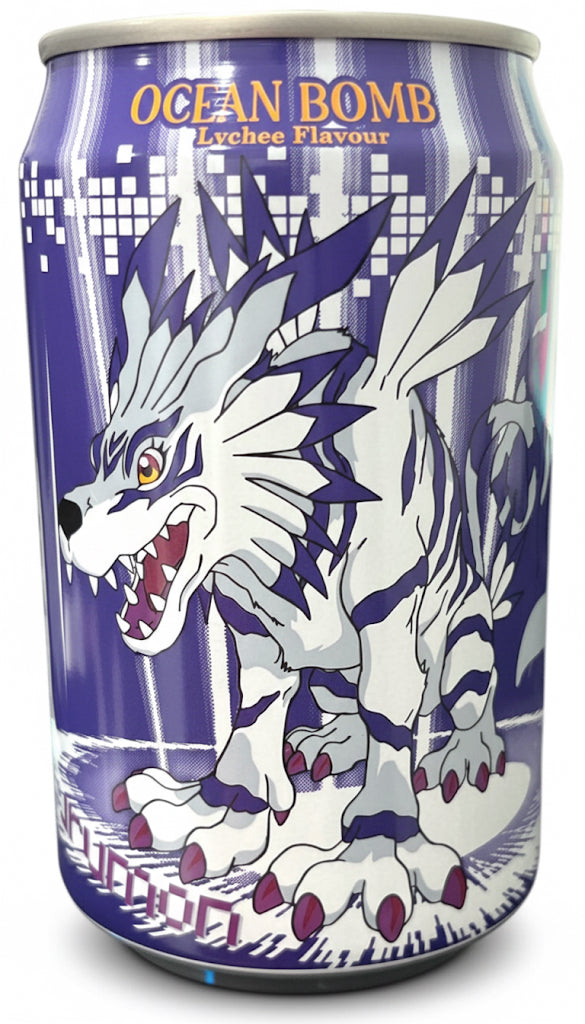 Ocean Bomb Lychee Flavor Garurumon (330ml) (China) 6ct