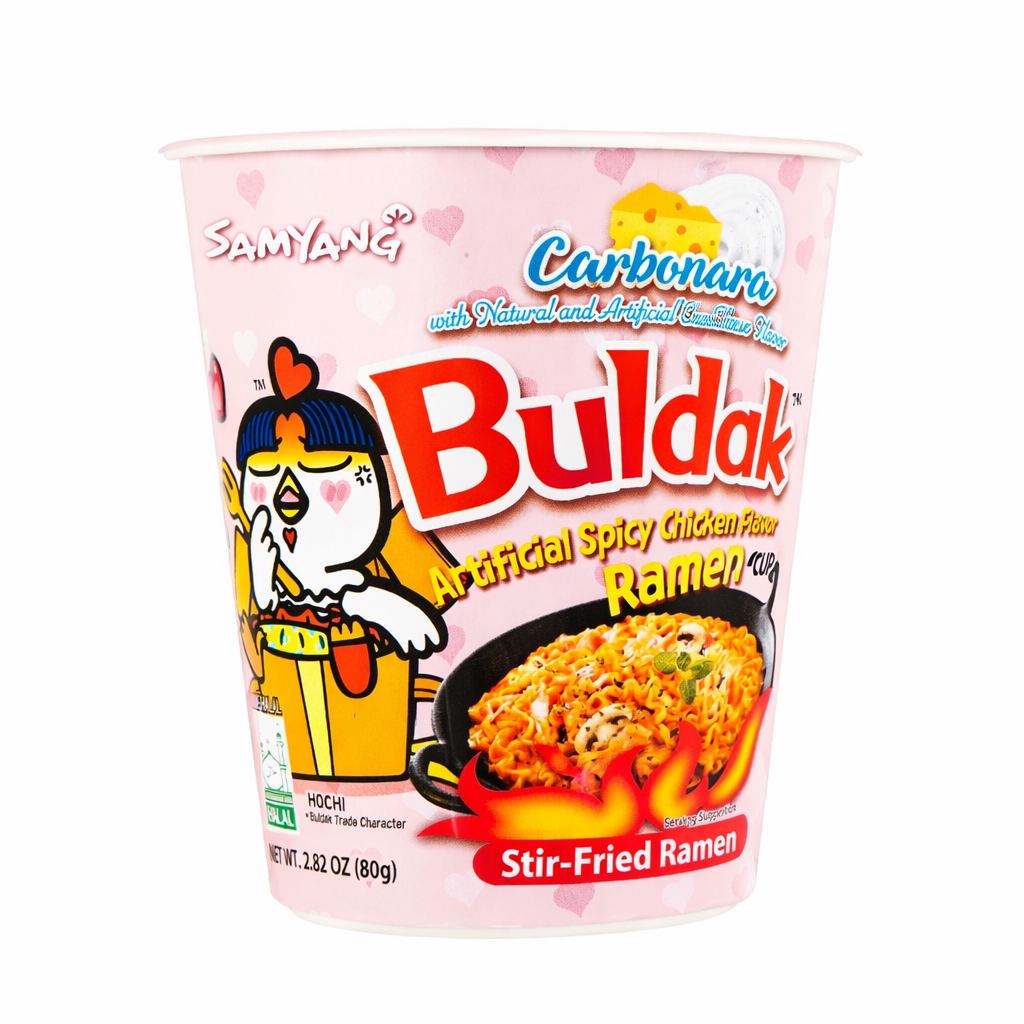 Samyang Buldak Carbonara Spicy Ramen Cup (70g) 6ct