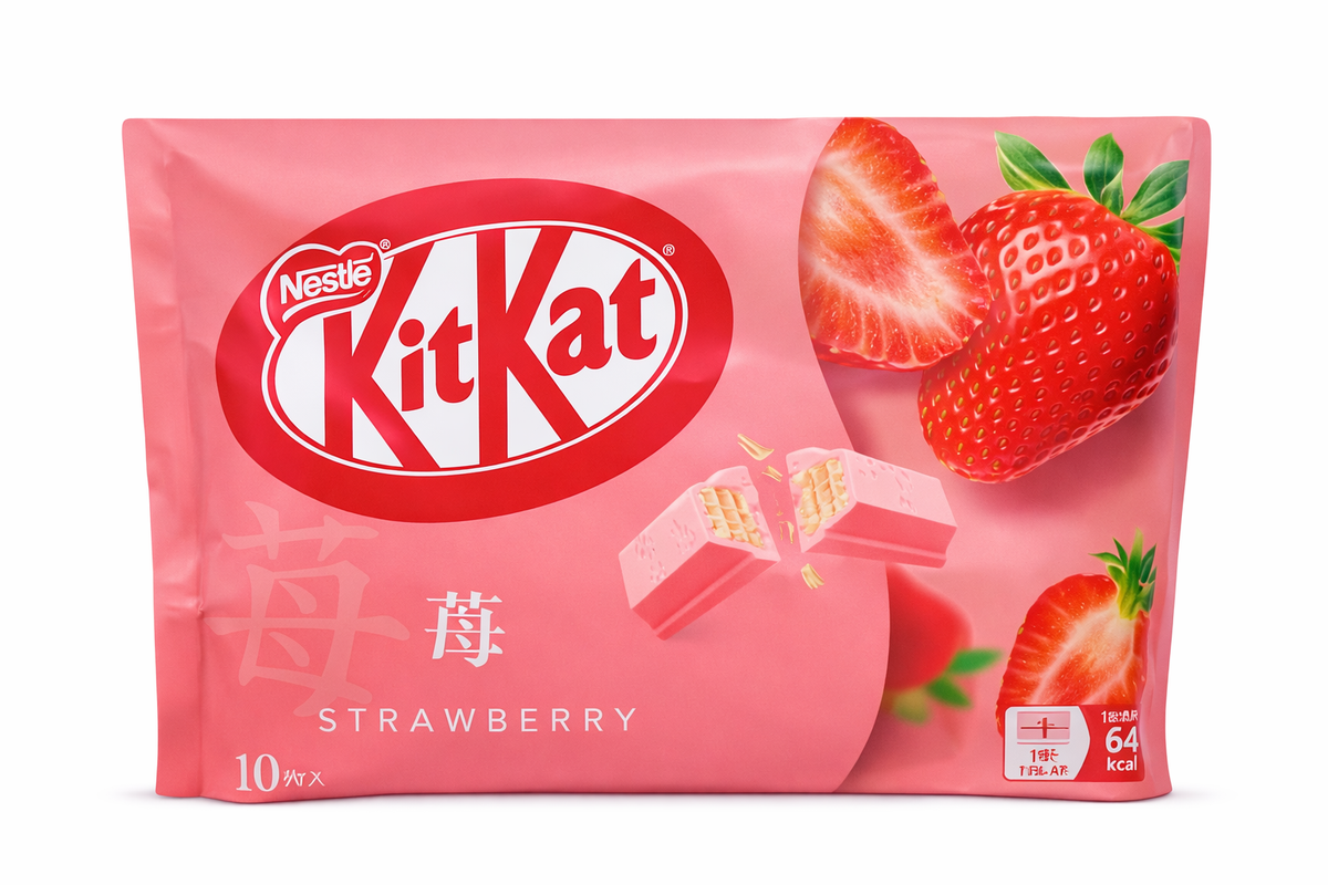Kit Kat Strawberry (10x11.3g) (Japan) 4ct