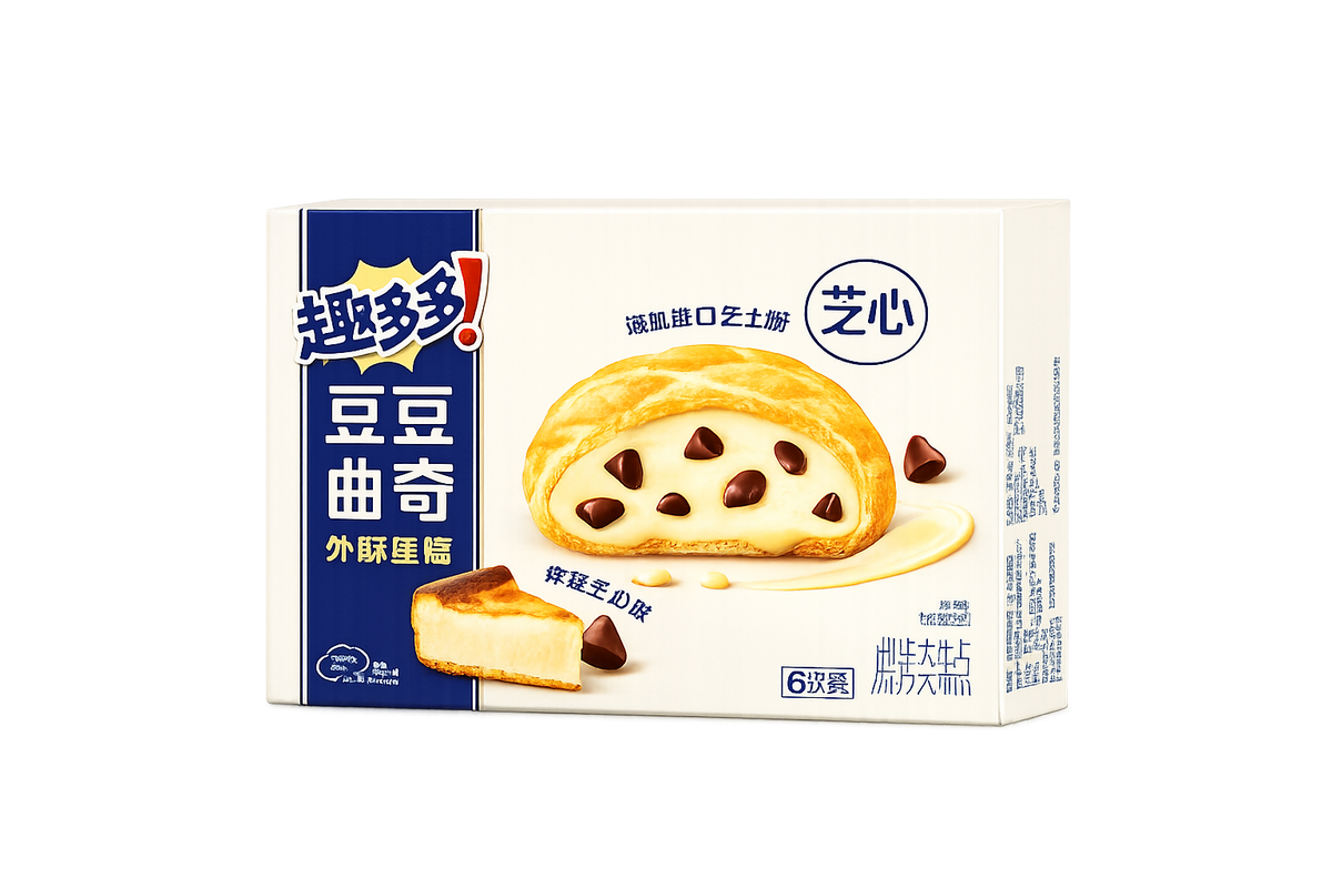 Chips Ahoy Soft Cheesecake Chocolate Chip Cookie (96g) China (6ct)