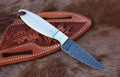 Western Belt Knife – Bone Handle Fixed Blade