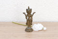 Petite Antique Nepalese Brahma Statue
