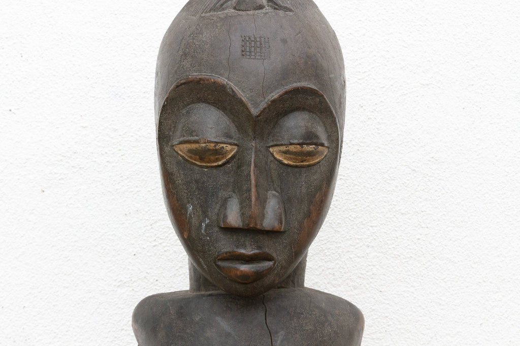 Impressive 57" Tall Antique Hemba Ancestor Figure