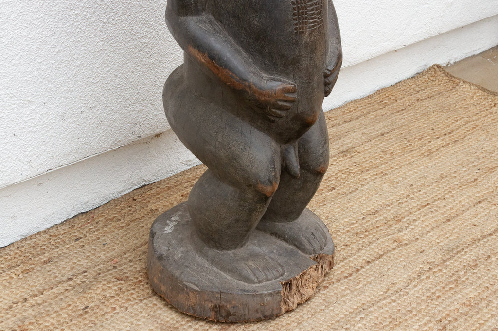 Impressive 57" Tall Antique Hemba Ancestor Figure