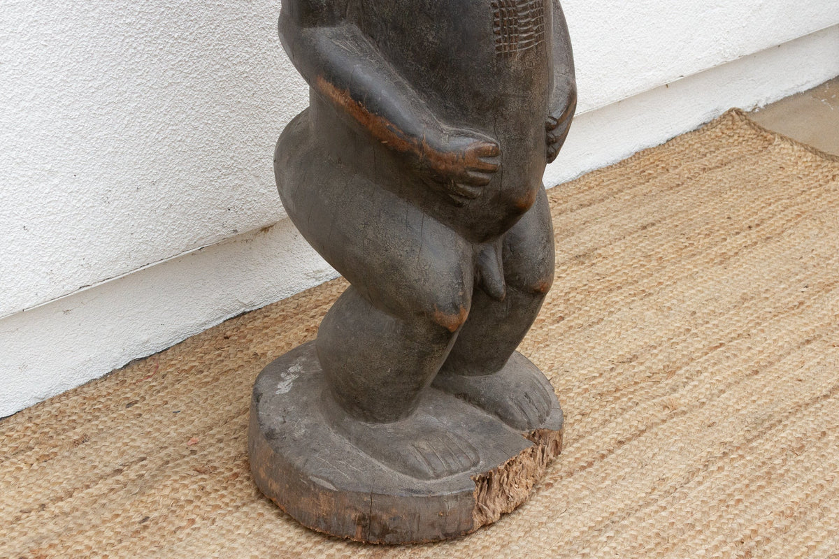 Impressive 57" Tall Antique Hemba Ancestor Figure