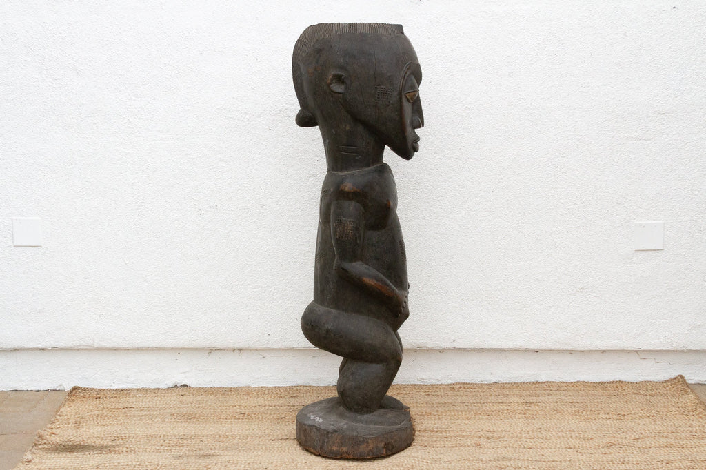 Impressive 57" Tall Antique Hemba Ancestor Figure