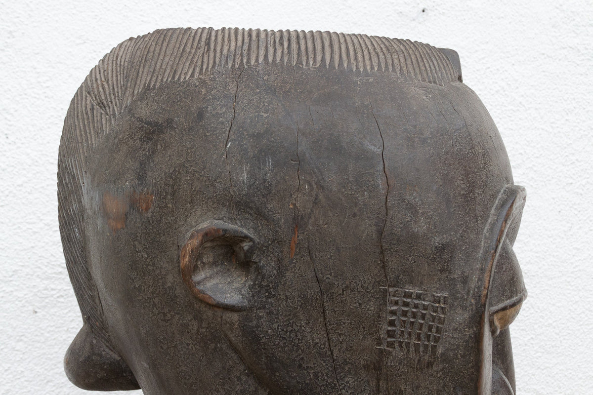 Impressive 57" Tall Antique Hemba Ancestor Figure