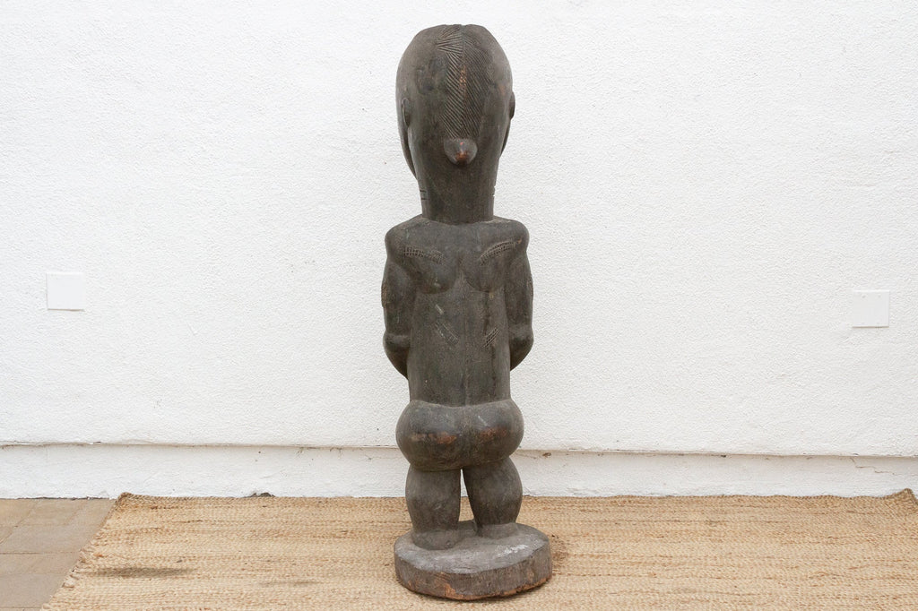 Impressive 57" Tall Antique Hemba Ancestor Figure