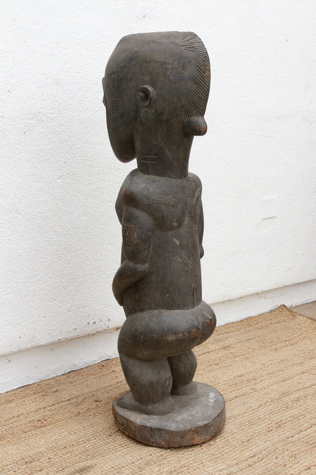 Impressive 57" Tall Antique Hemba Ancestor Figure