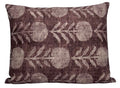 Zinnia Pillow Cover in Berry, McLaurin + Piercy Textiles