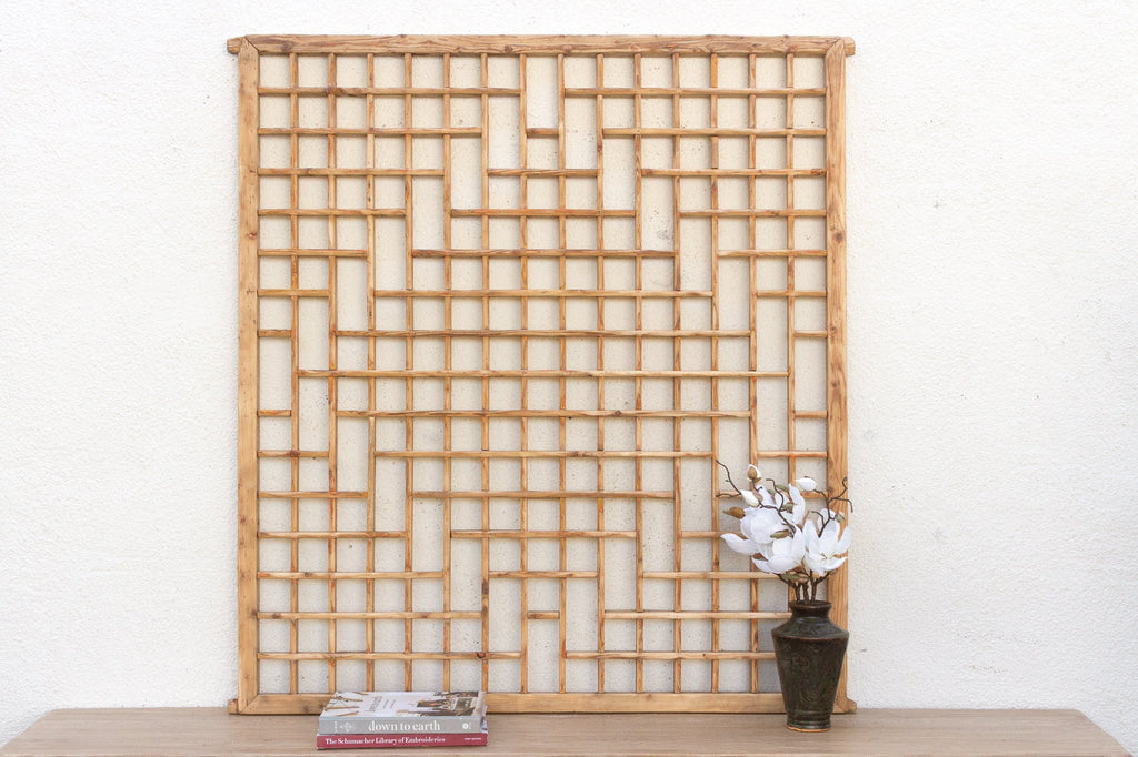 The Emperor's Window, Antique Lattice Screen