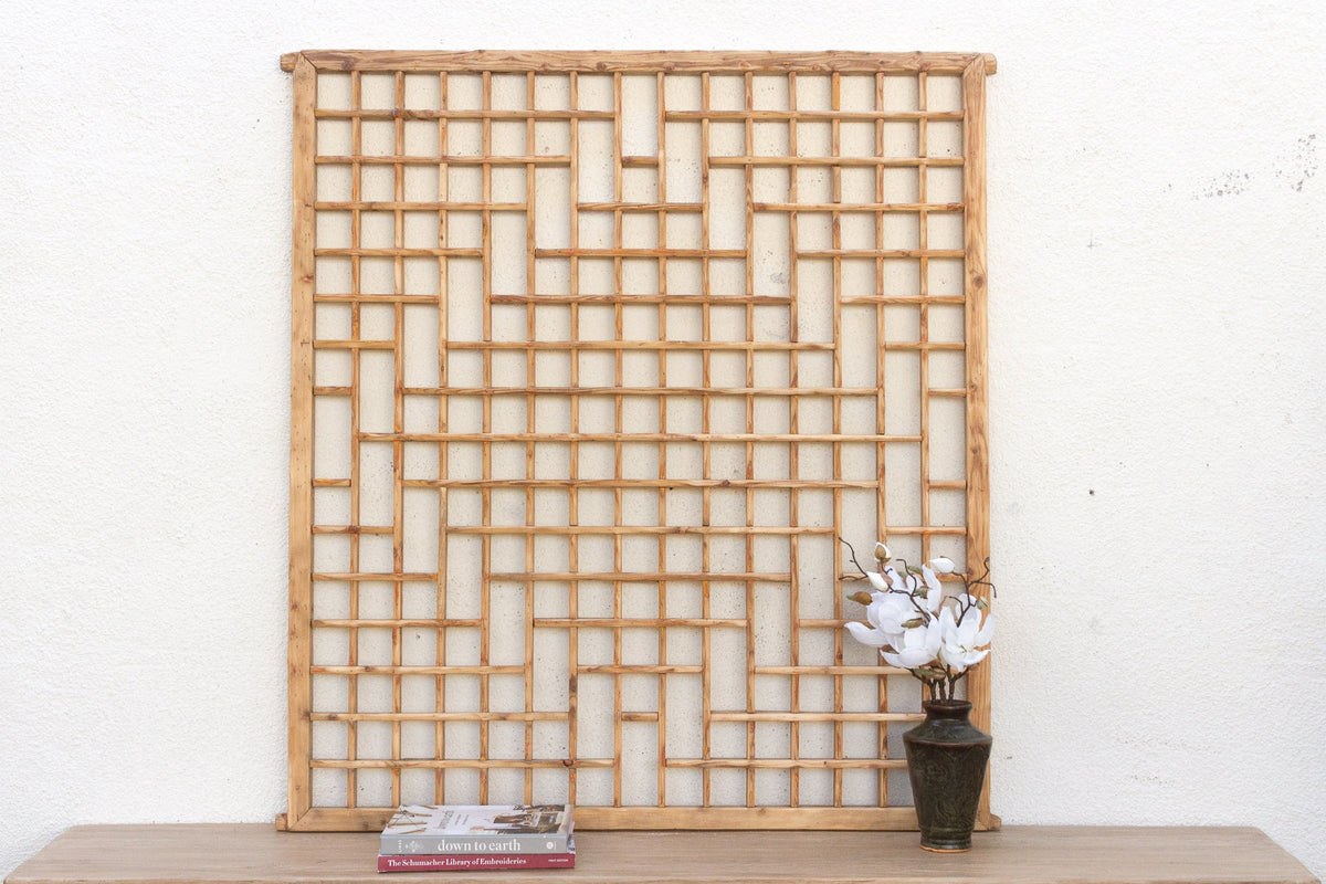 The Emperor's Window, Antique Lattice Screen