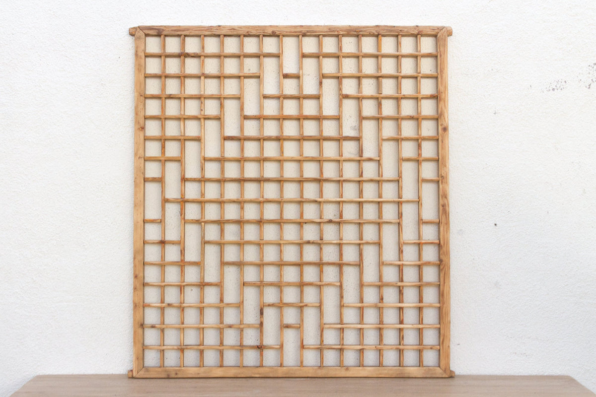 The Emperor's Window, Antique Lattice Screen