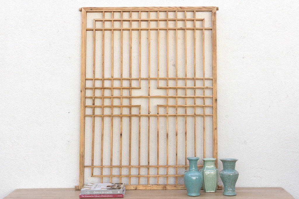 The Zen Screen, Antique Lattice Panel