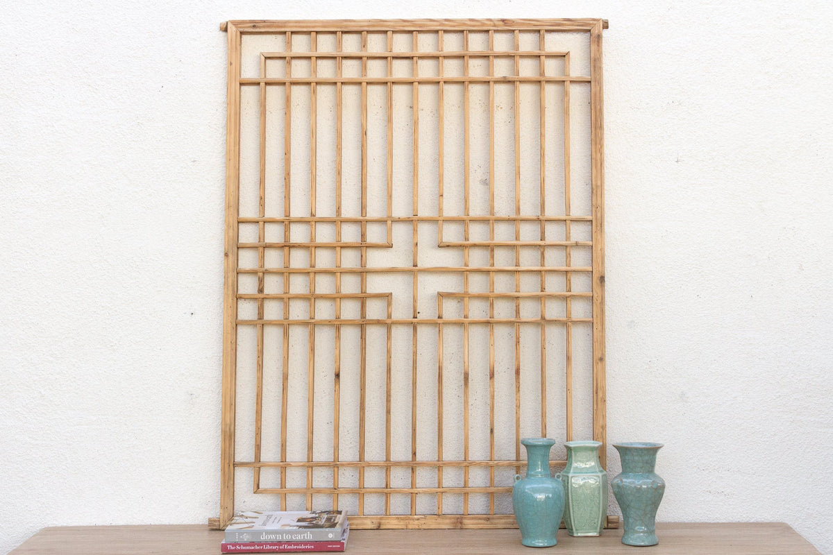 The Zen Screen, Antique Lattice Panel