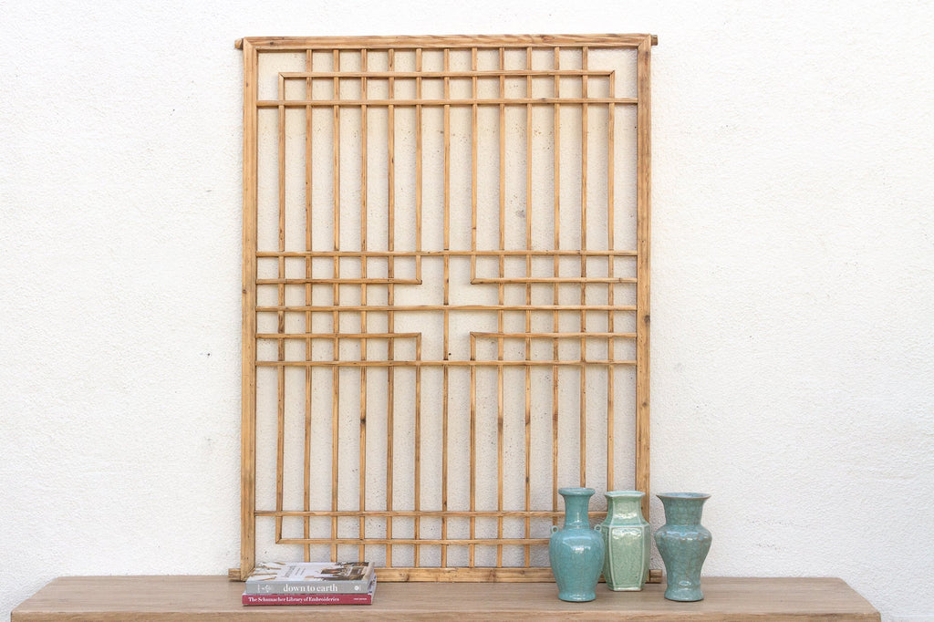 The Zen Screen, Antique Lattice Panel