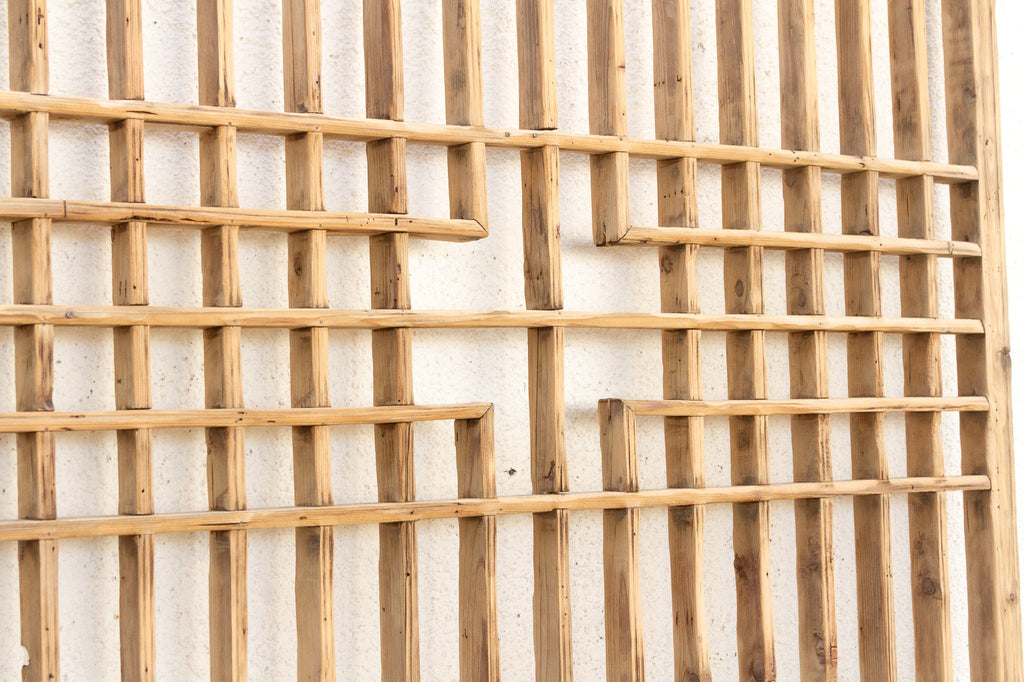 The Zen Screen, Antique Lattice Panel