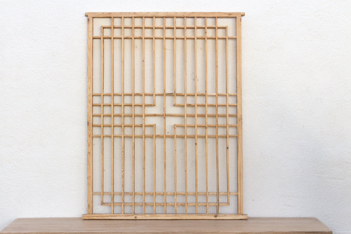 The Zen Screen, Antique Lattice Panel