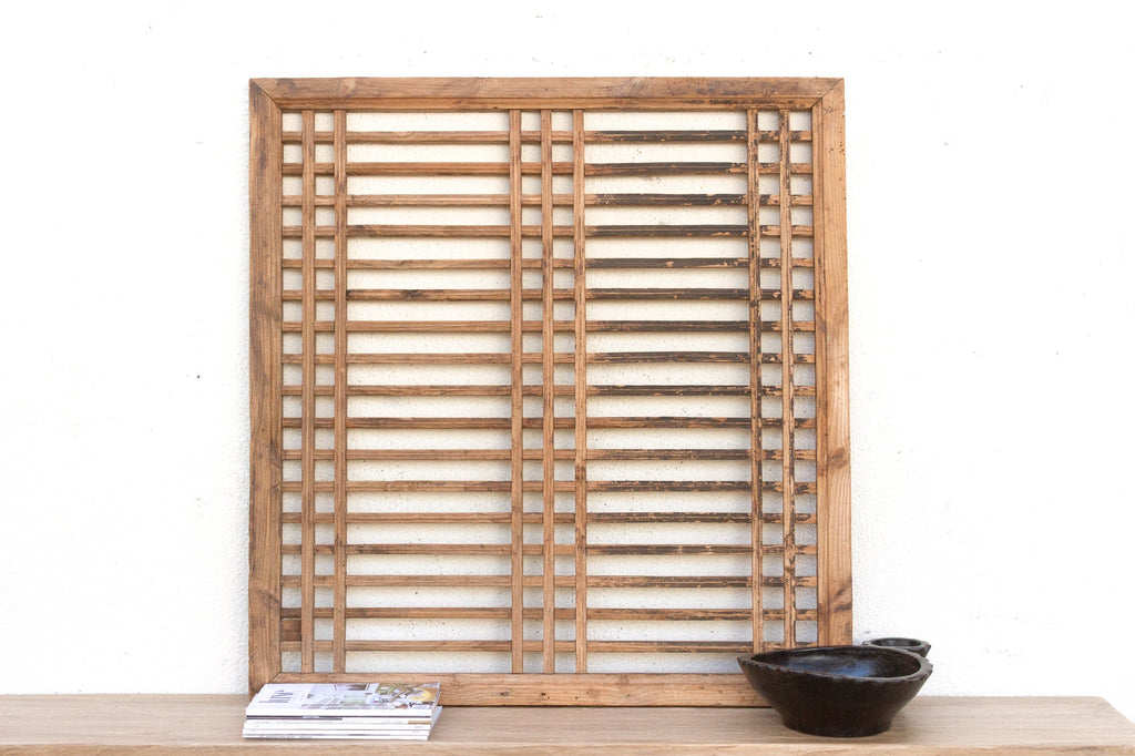 Timeless Rustic Simple Lattice Window