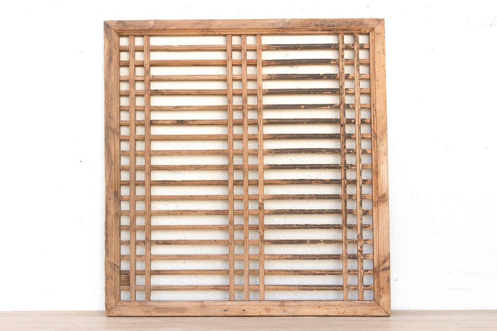 Timeless Rustic Simple Lattice Window
