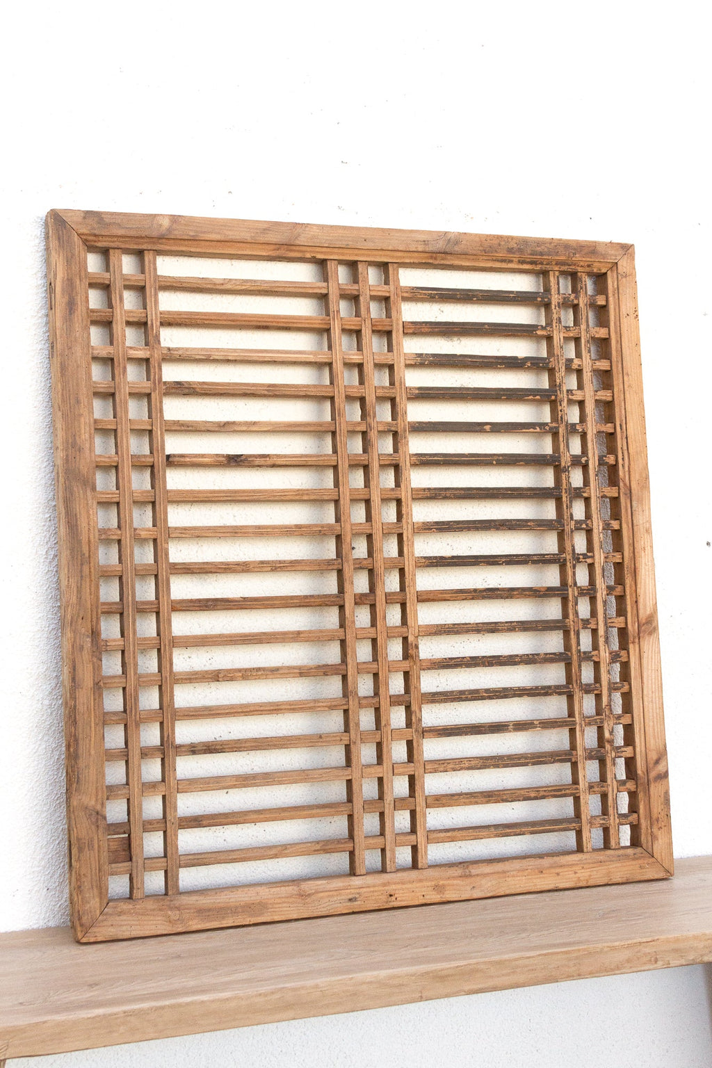 Timeless Rustic Simple Lattice Window