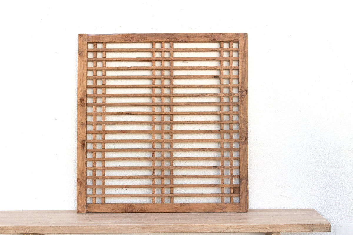 Timeless Rustic Simple Lattice Window